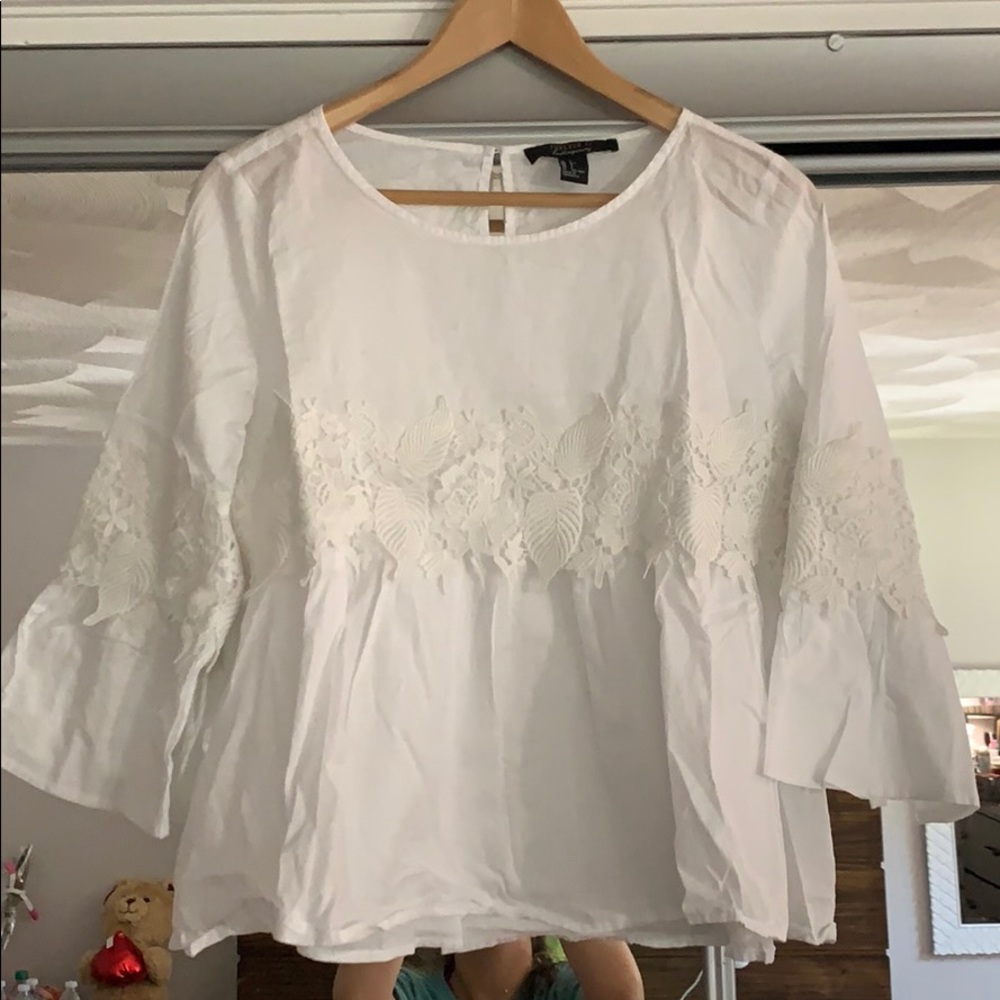 White (L) forever 21 shirt!